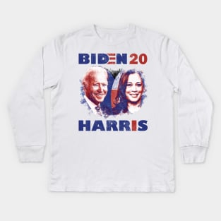 Joe Biden Kamala Harris 2020 Election Democrat Liberal T-Shirt Kids Long Sleeve T-Shirt